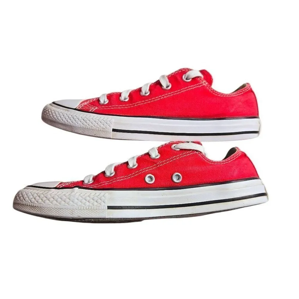 Converse red sneakers 2